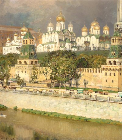 Kathedralen des Moskauer Kremls, 1894 von Apollinari Mikhailovich Vasnetsov